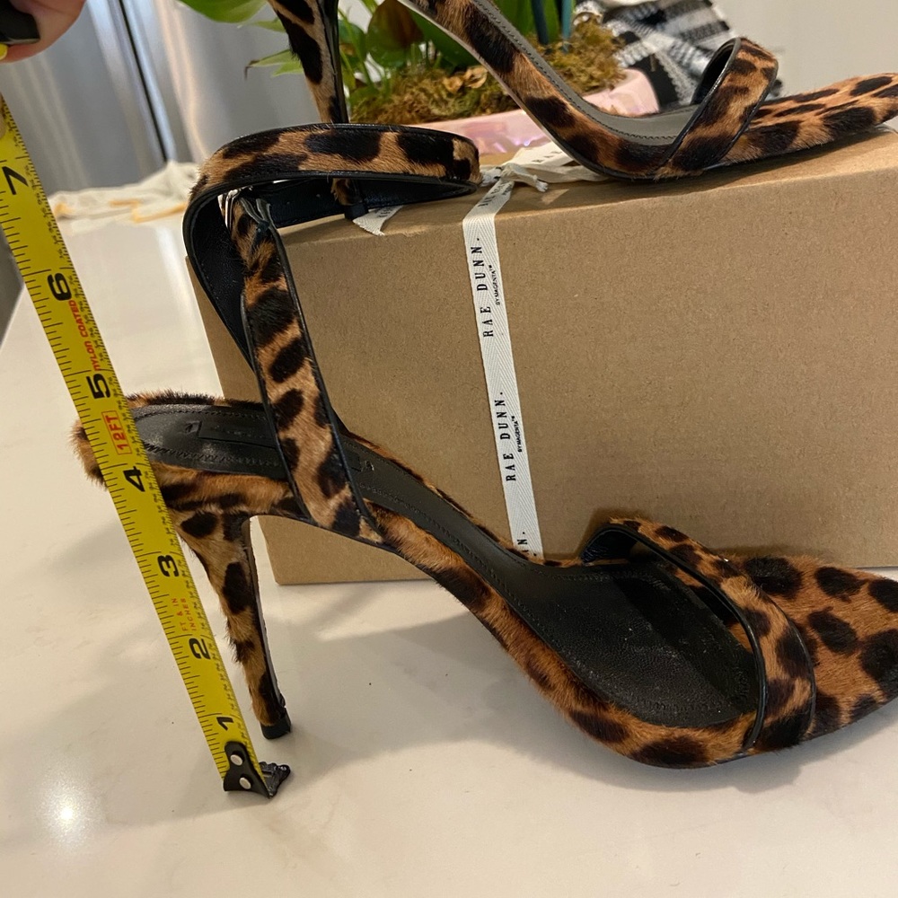 Alexander Wang Animal Print High Heels
